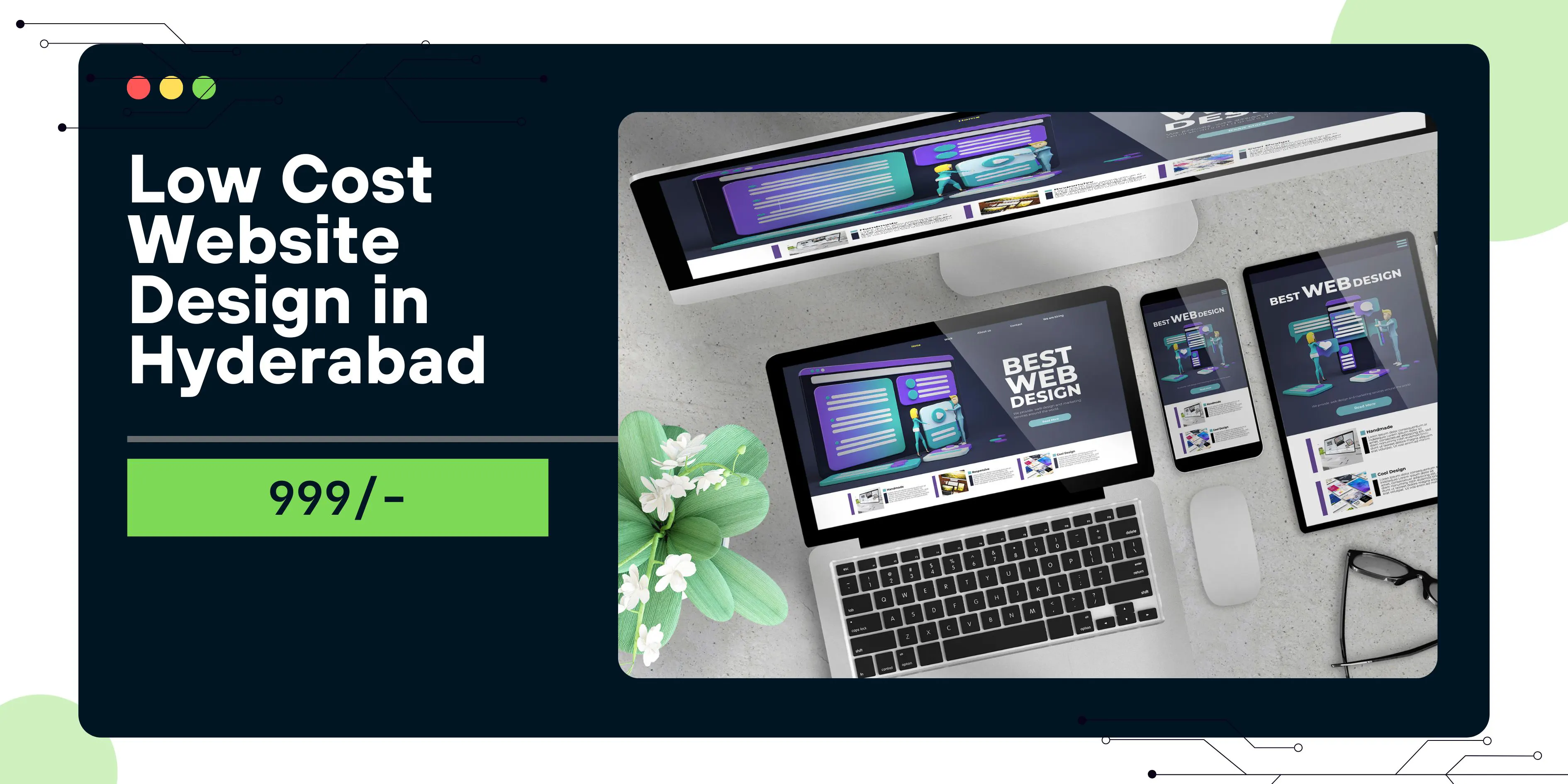 Low Cost Website Design in Hyderabad